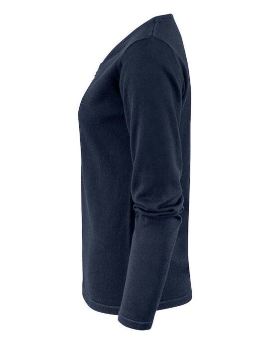 James Harvest Ladies Knitted Cardigan - Navy