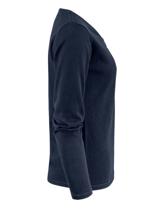 James Harvest Ladies Knitted Cardigan - Navy