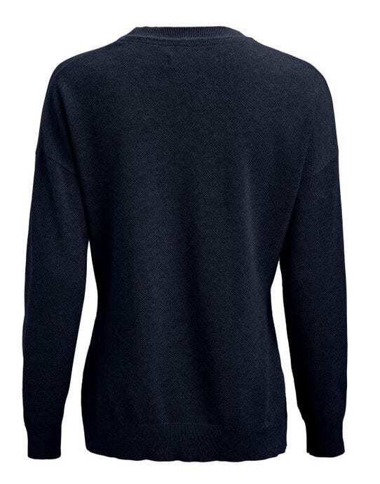 James Harvest Ladies Ashland Casual Knit - Navy