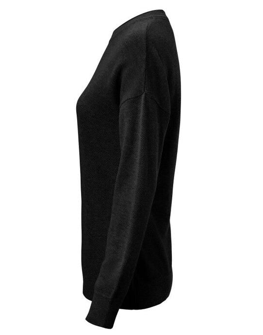 James Harvest Ladies Ashland Casual Knit - Black