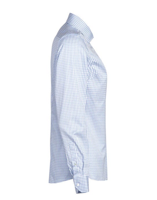James Harvest Ladies Tribeca Shirt - Light Blue