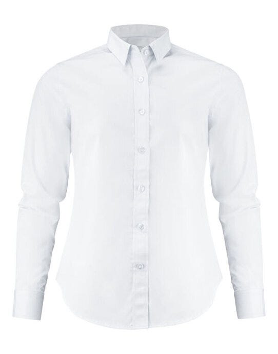 James Harvest Acton Ladies Shirt - White