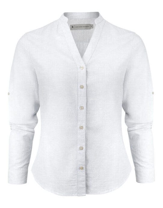James Harvest Townsend Ladies Shirt - White