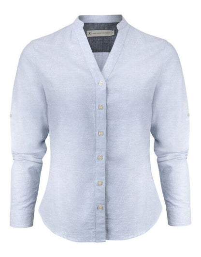 James Harvest Townsend Ladies Shirt - Light Blue