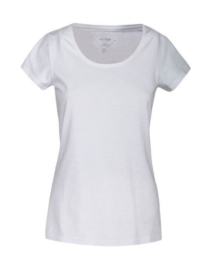 James Harvest Twoville Ladies T-Shirt - White