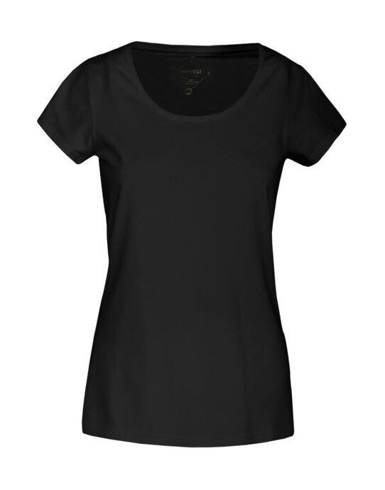 James Harvest Twoville Ladies T-Shirt - Black