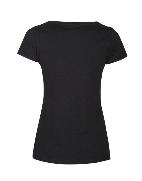 James Harvest Whailford V-Neck Ladies T - Black