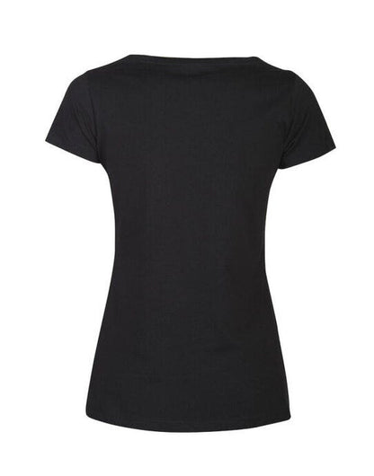 James Harvest Whailford V-Neck Ladies T - Black