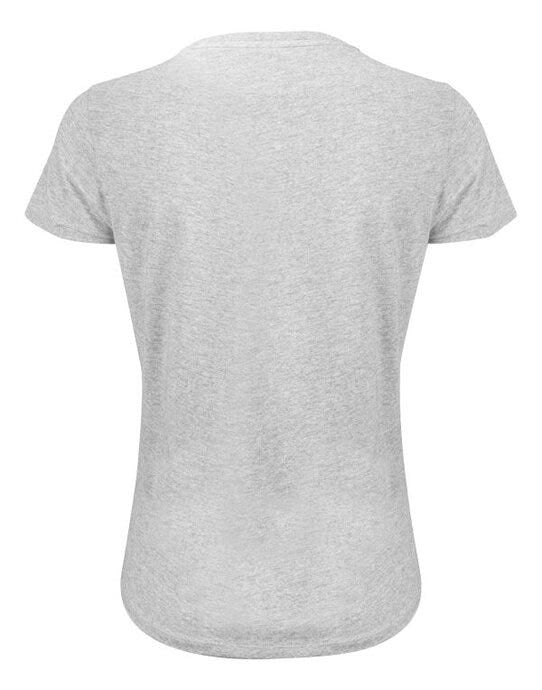 James Harvest American U Ladies T-Shirt - Grey Melange