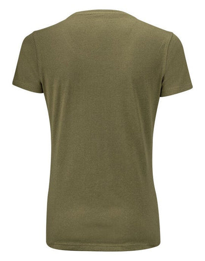 James Harvest Walcott Ladies T-Shirt - Moss Green