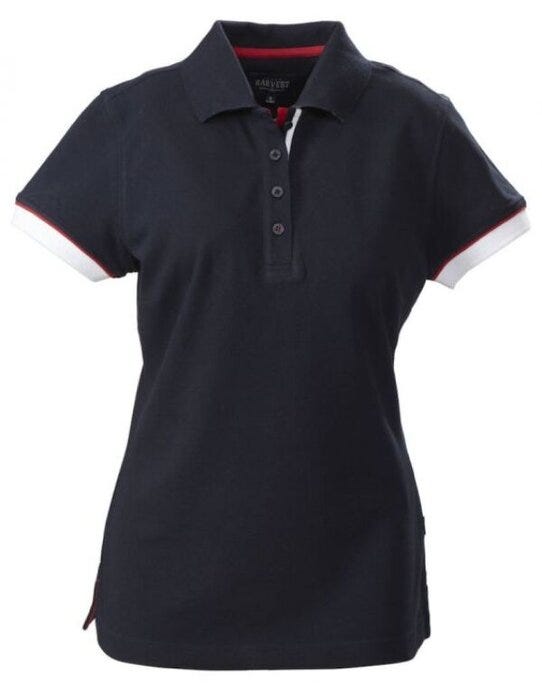 James Harvest Ladies Antreville Polo - Navy