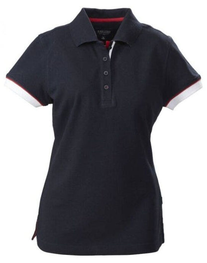 James Harvest Ladies Antreville Polo - Navy