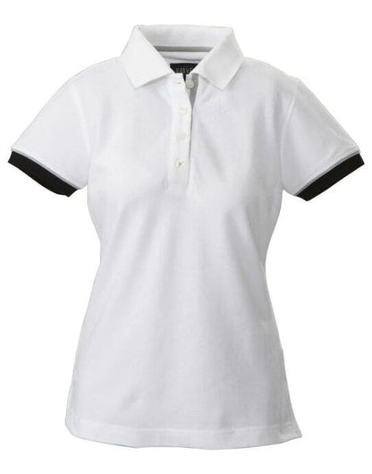 James Harvest Ladies Antreville Polo - White