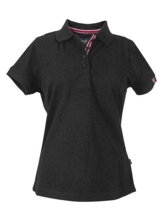 James Harvest Ladies Avon Polo Shirt - Black