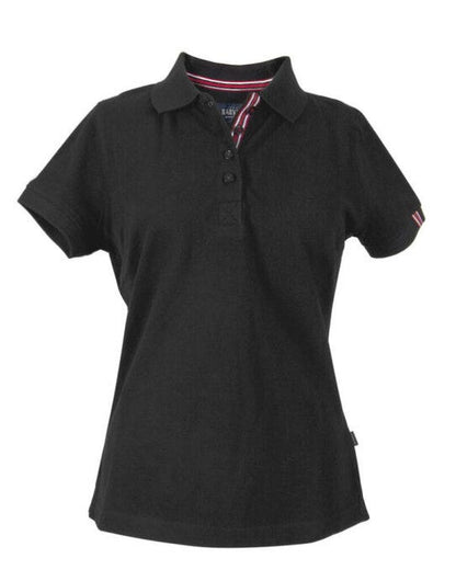 James Harvest Ladies Avon Polo Shirt - Black