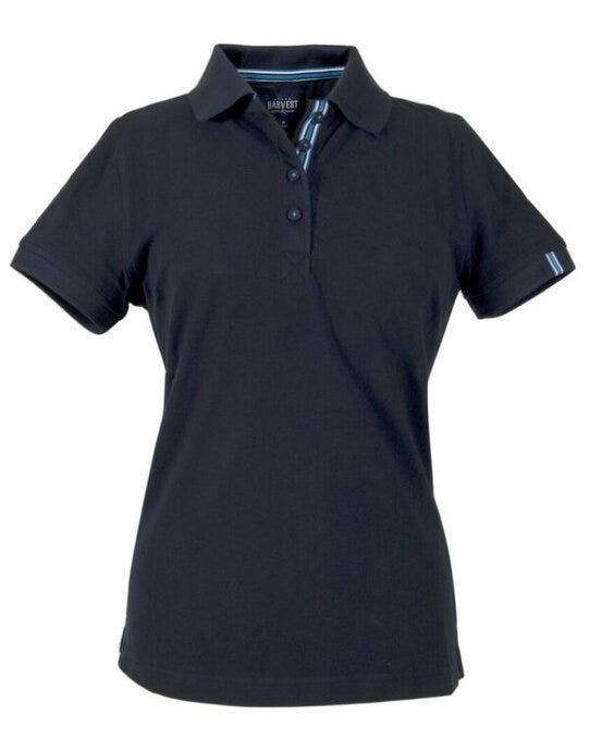 James Harvest Ladies Avon Polo Shirt - Navy