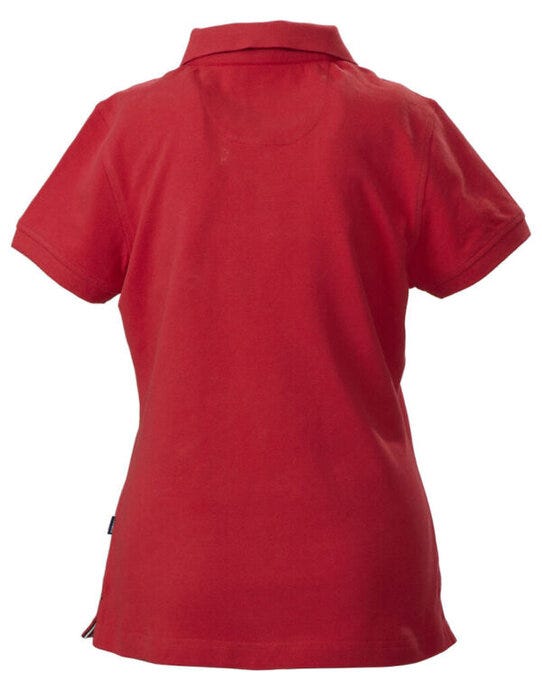 James Harvest Ladies Avon Polo Shirt - Red