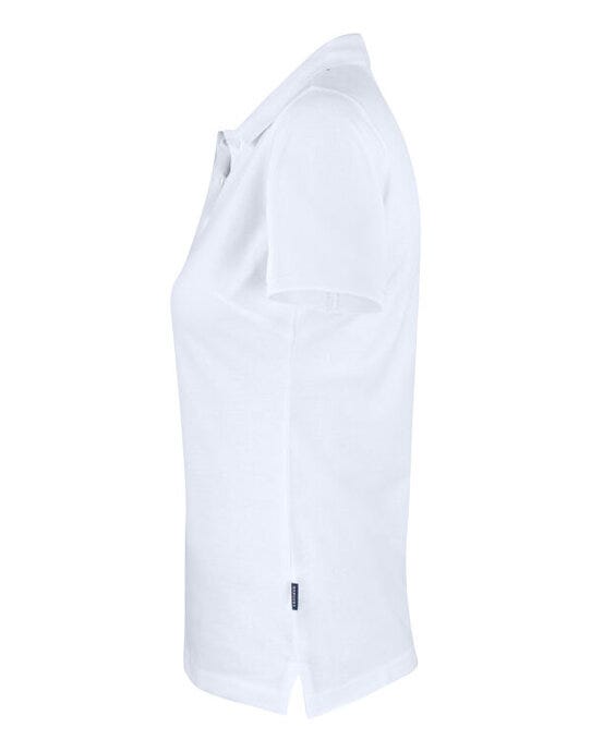 James Harvest Neptune Ladies Polo - White