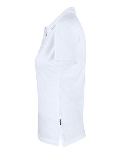 James Harvest Neptune Ladies Polo - White