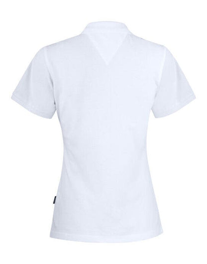 James Harvest Neptune Ladies Polo - White