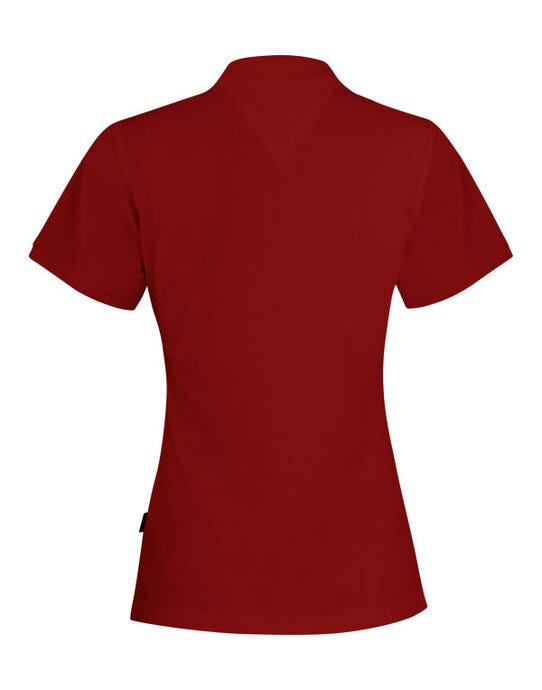 James Harvest Neptune Ladies Polo - Dark Red