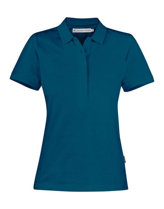 James Harvest Neptune Ladies Polo - Petrol
