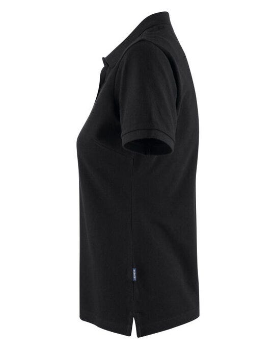 James Harvest Neptune Ladies Polo - Black