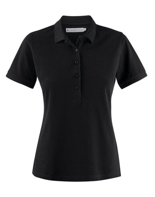 James Harvest Neptune Ladies Polo - Black