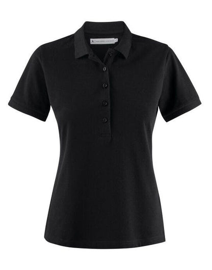 James Harvest Neptune Ladies Polo - Black