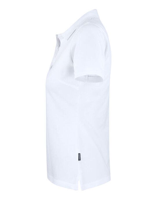 James Harvest Sunset Ladies Polo - White