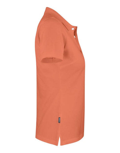 James Harvest Sunset Ladies Polo - Orange Vintage