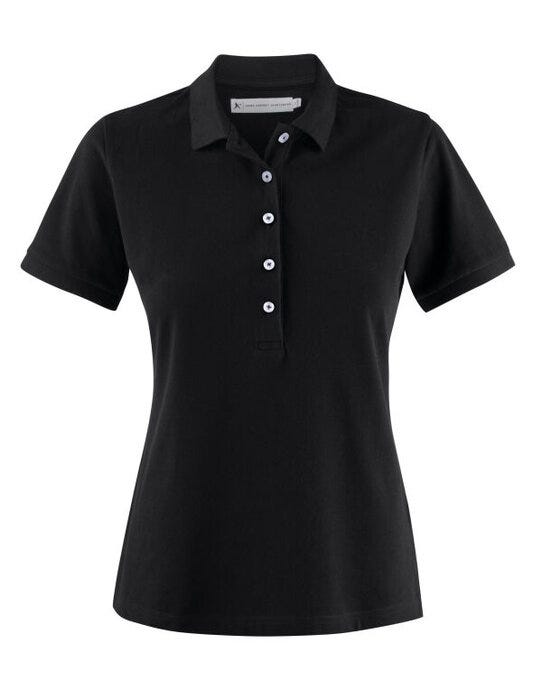 James Harvest Sunset Ladies Polo - Black