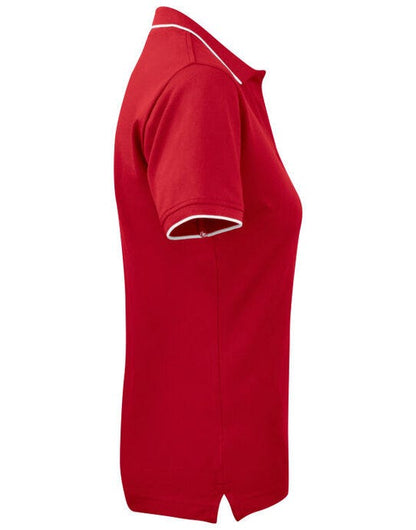 James Harvest Greenville Ladies Polo - Red
