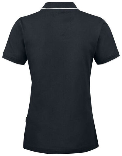 James Harvest Greenville Ladies Polo - Black
