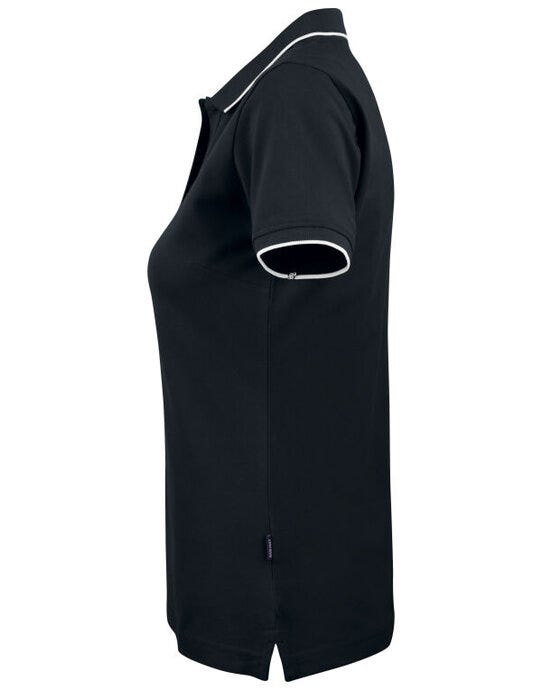 James Harvest Greenville Ladies Polo - Black