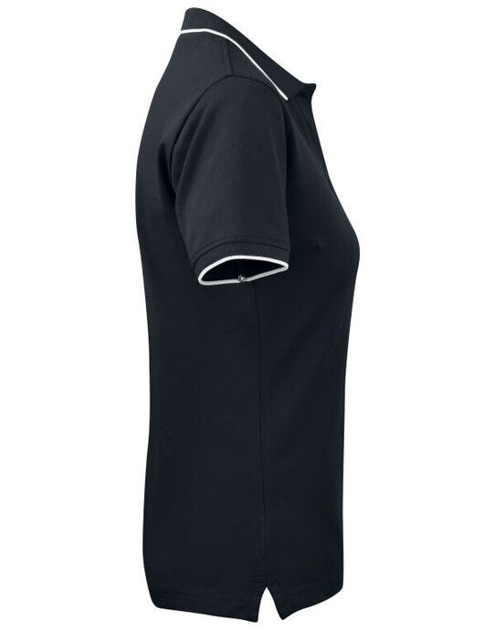 James Harvest Greenville Ladies Polo - Black