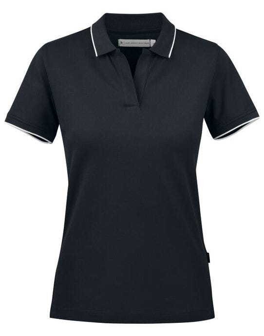 James Harvest Greenville Ladies Polo - Black