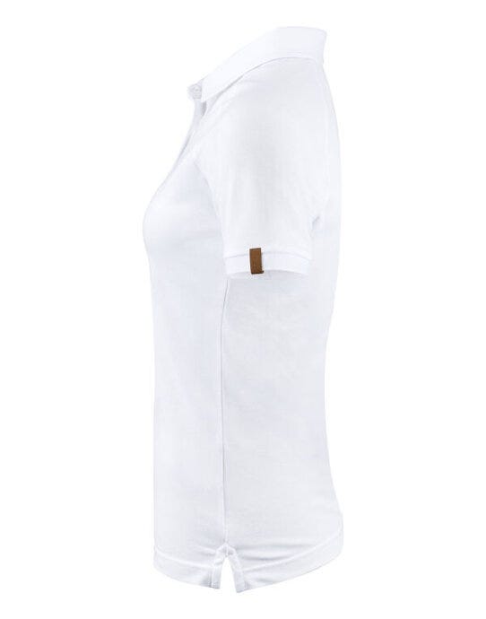 James Harvest Brookings Ladies Polo - White