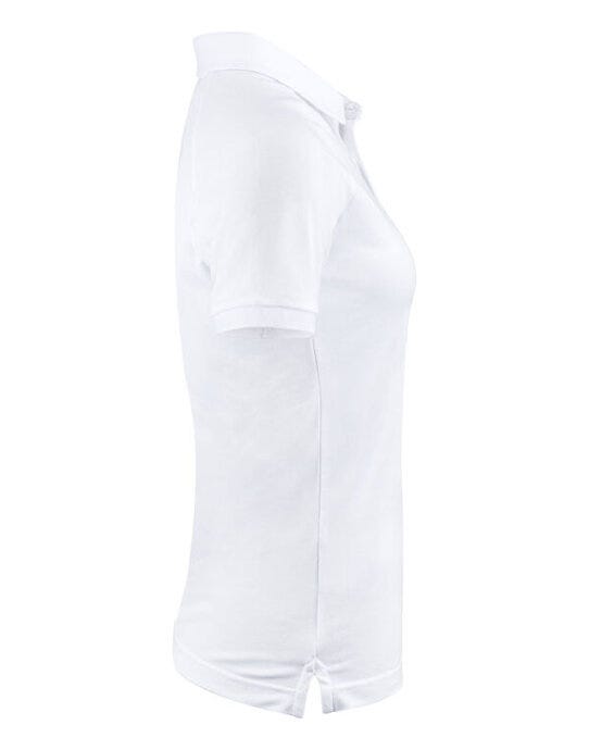 James Harvest Brookings Ladies Polo - White