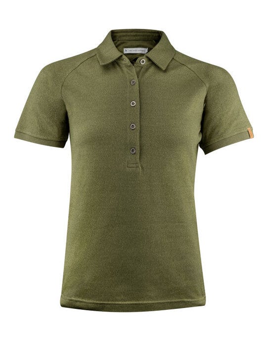 James Harvest Brookings Ladies Polo - Moss Green
