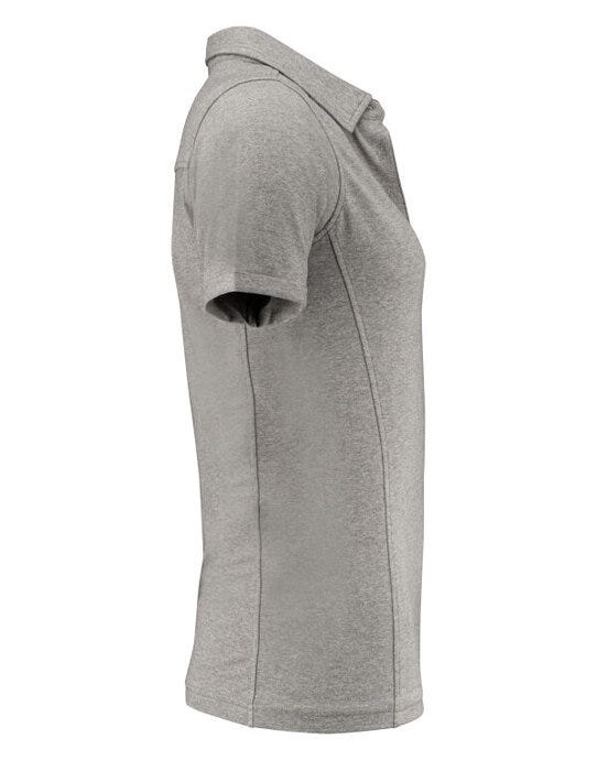 James Harvest American Ladies Polo - Grey Melange