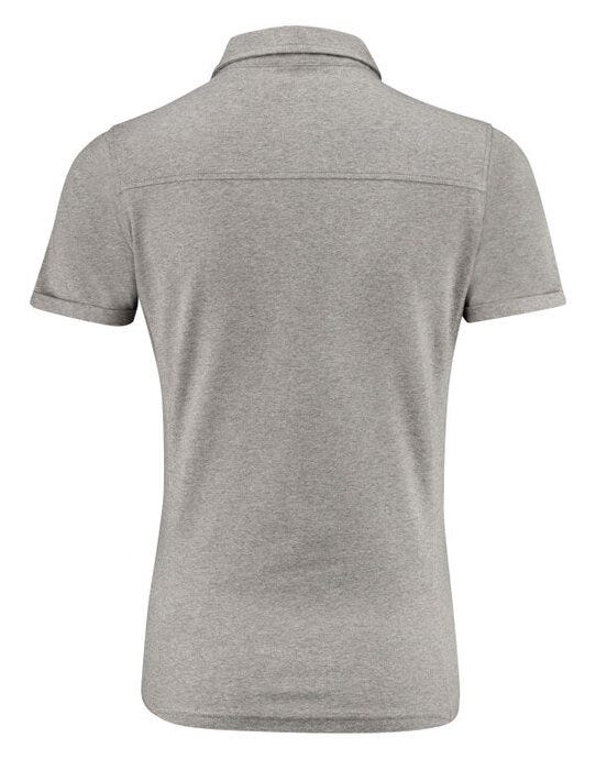 James Harvest American Ladies Polo - Grey Melange