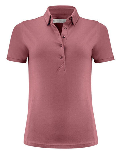 James Harvest American Ladies Polo - Dusty Red