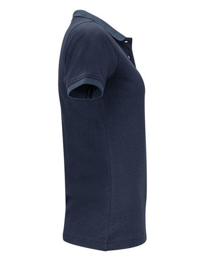 James Harvest Pinedale Ladies Pique Polo - Navy