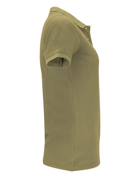 James Harvest Pinedale Ladies Pique Polo - Moss Green