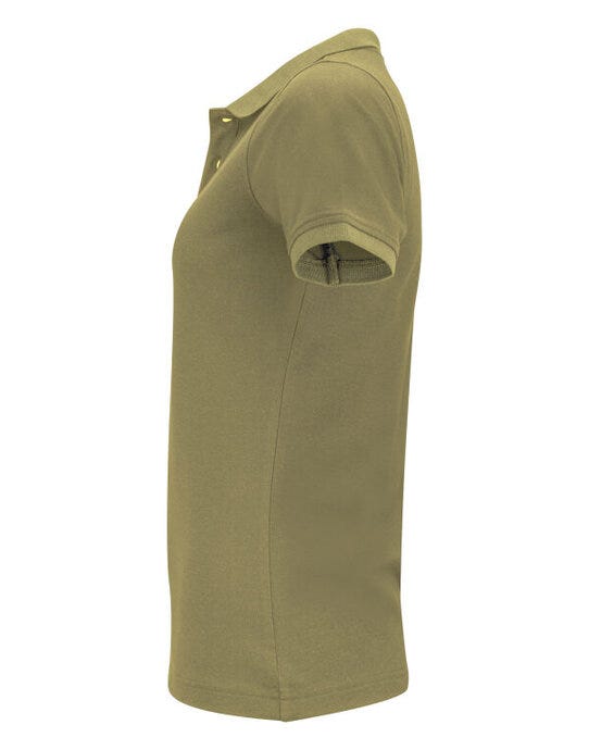 James Harvest Pinedale Ladies Pique Polo - Moss Green