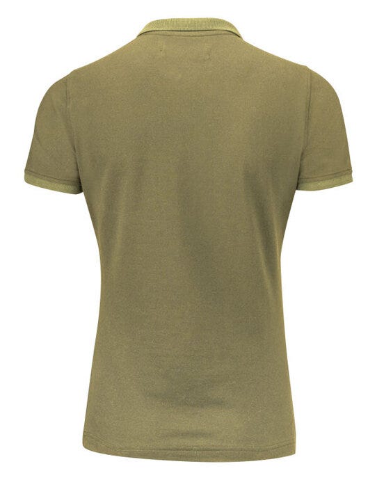 James Harvest Pinedale Ladies Pique Polo - Moss Green
