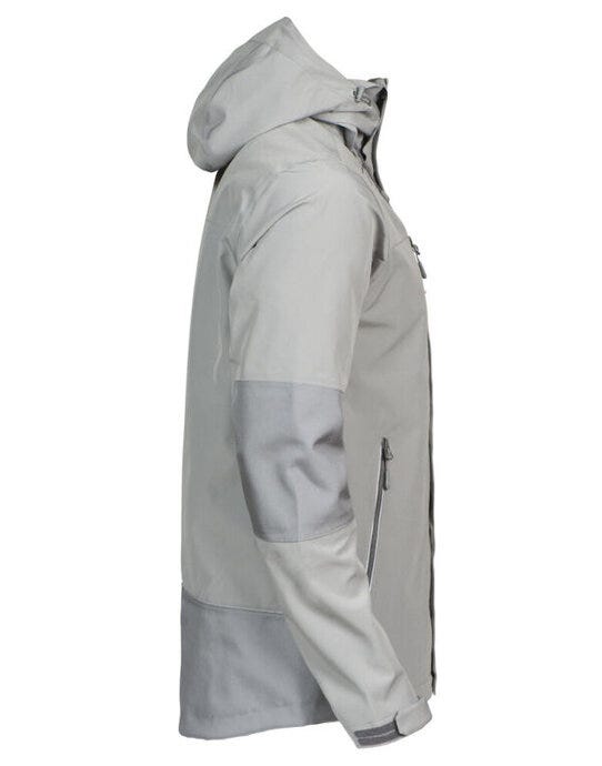 James Harvest Islandblock Shell Jacket - Light Grey