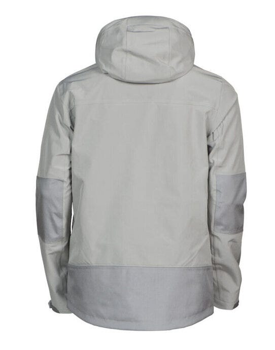James Harvest Islandblock Shell Jacket - Light Grey