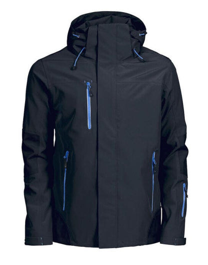 James Harvest Islandblock Shell Jacket - Navy